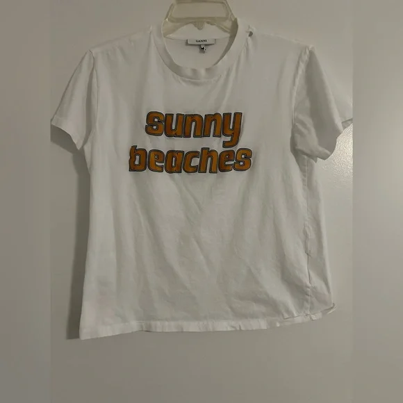 Ganni Graphic tee sz L - Picture 3 of 8